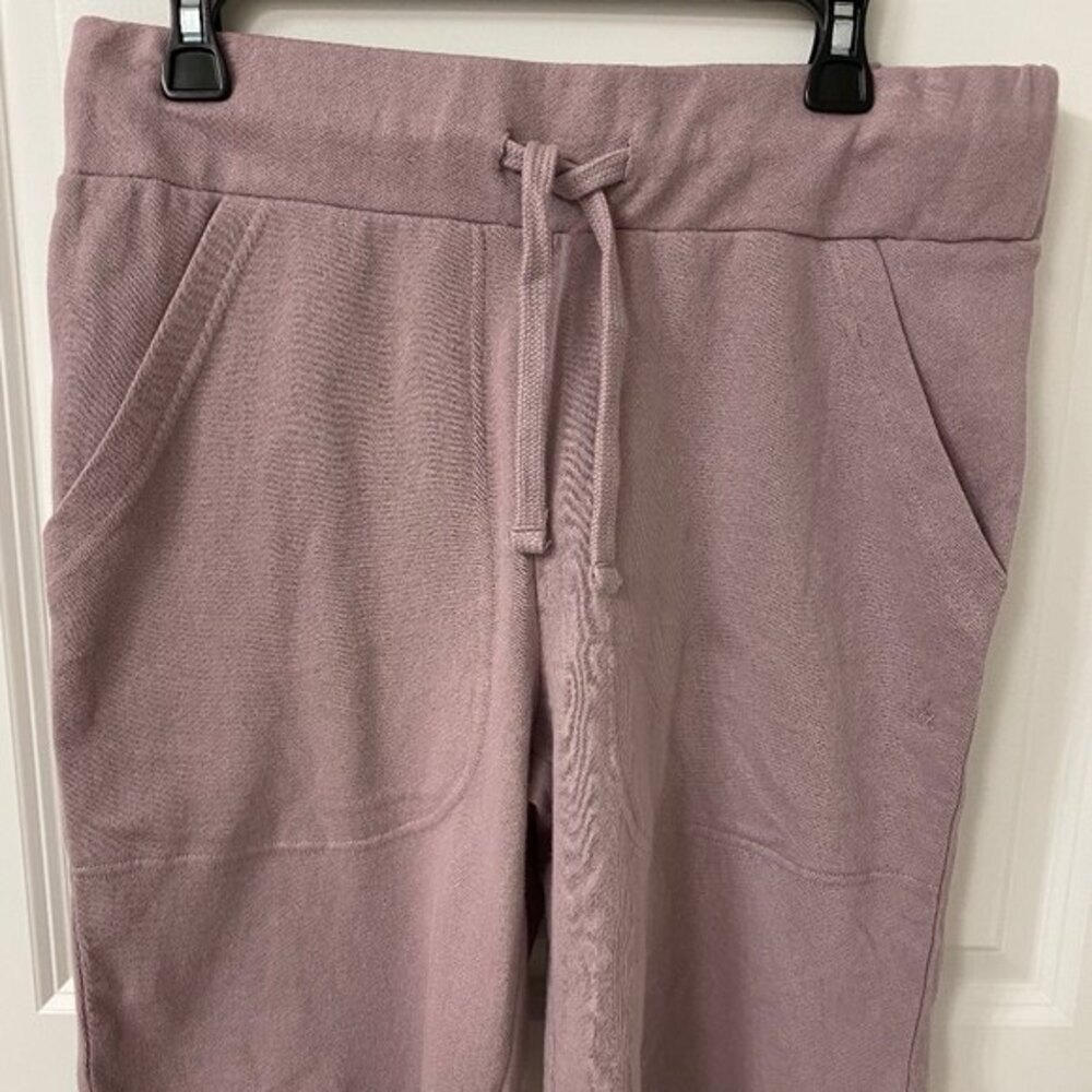 Alternative Men Victory Washed French Terry Cutoff Shorts Light Mauve S NWT